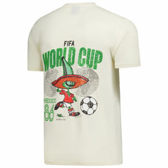 Mexico National Team Peace Collective Unisex FIFA World Cup Mexico 1986 Heavyweight T-Shirt Cream - FIFA World CUP