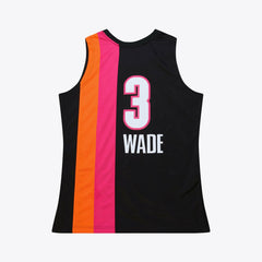 Dwyane Wade Miami Heat 2005-06 Hardwood Classics Authentic Jersey Black - NBA
