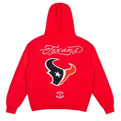 Houston Texans Born x Raised Unisex Fine Line Hoodie Red | NFL