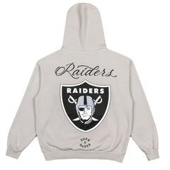 Las Vegas Raiders Born x Raised Unisex Fine Line Hoodie Silver | NFL