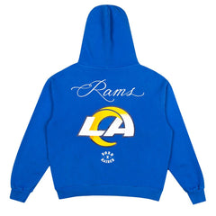 Los Angeles Rams Born x Raised Unisex Fine Line Hoodie Royal | NFL
