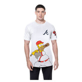 Atlanta Braves New Era MLB x Simpsons Homer Wonderbat T-Shirt - MLB
