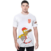 San Francisco Giants New Era MLB x Simpsons Homer Wunderbat SS Tee - MLB