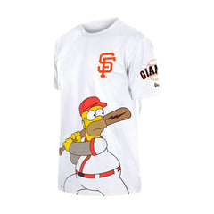San Francisco Giants New Era MLB x Simpsons Homer Wunderbat SS Tee - MLB
