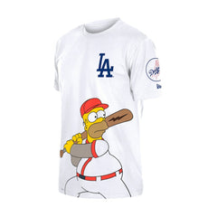 Los Angeles Dodgers New Era MLB x Simpsons Homer Wonderbat T-Shirt - MLB