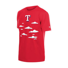 Texas Rangers New Era MLB x Simpsons 2026 Collab Clouds T-Shirt - MLB
