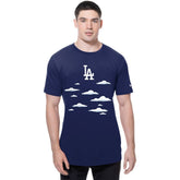 Los Angeles Dodgers New Era MLB x Simpsons 2026 Collab Clouds T-Shirt - MLB
