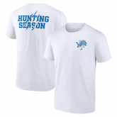 Detroit Lions Hunting Season T-Shirt White | NFL