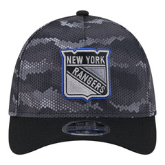New York Rangers New Era Zero Dark 39THIRTY Flex Hat - Black - NHL