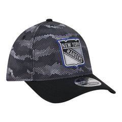 New York Rangers New Era Zero Dark 39THIRTY Flex Hat - Black - NHL