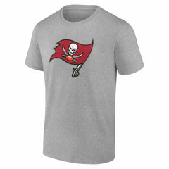 Tampa Bay Buccaneers Team Authentic Personalized Name & Number T-Shirt Gray | NFL