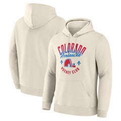 Colorado Avalanche Alternate Legacy Hoodie - Cream - NHL