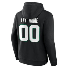 New York Jets Team Authentic Personalized Name & Number Hoodie Black | NFL