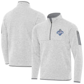 Los Angeles Dodgers Antigua Back-to-Back World Series Champions Fortune Quarter-Zip Pullover - MLB