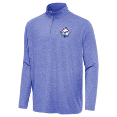 Los Angeles Dodgers Antigua Back-to-Back World Series Champions Hunk Quarter-Zip Pullover - MLB