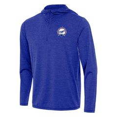 Los Angeles Dodgers Antigua Back-to-Back World Series Champions Tidy Quarter-Zip Hoodie - MLB