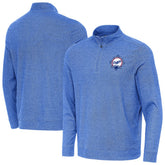Los Angeles Dodgers Antigua Back-to-Back World Series Champions Subtle Quarter-Zip Pullover - MLB