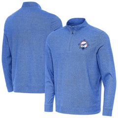 Los Angeles Dodgers Antigua Back-to-Back World Series Champions Subtle Quarter-Zip Pullover - MLB