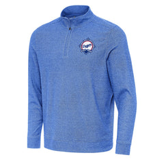 Los Angeles Dodgers Antigua Back-to-Back World Series Champions Subtle Quarter-Zip Pullover - MLB