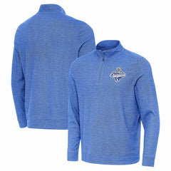 Los Angeles Dodgers Antigua 2025 World Series Champions Subtle Quarter-Zip Sweatshirt - MLB