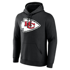 Kansas City Chiefs Big & Tall Team Authentic Custom Hoodie Black | NFL
