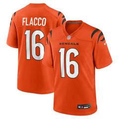 Joe Flacco Cincinnati Bengals Alternate Game Jersey Orange | Nike for Sale