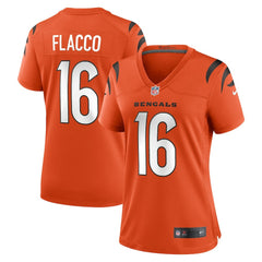 Joe Flacco Cincinnati Bengals Women's Alternate Game Jersey Orange | Nike for Sale