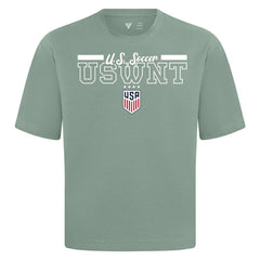 USWNT Levelwear Vanguard Luxe Signature T-Shirt Green - FIFA World CUP