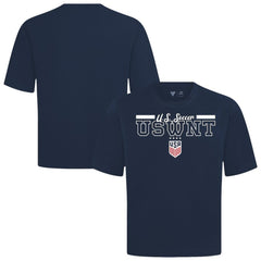 USWNT Levelwear Vanguard Luxe Signature T-Shirt Navy - FIFA World CUP