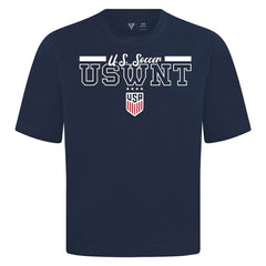 USWNT Levelwear Vanguard Luxe Signature T-Shirt Navy - FIFA World CUP