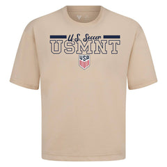 USMNT Levelwear Vanguard Luxe Signature T-Shirt Khaki - FIFA World CUP