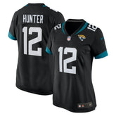 Travis Hunter Jacksonville Jaguars Women's Alternate Game Jersey Black | Nike for Sale