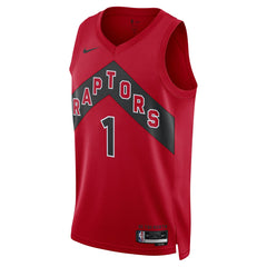 Gradey Dick Toronto Raptors Unisex Swingman Player Jersey Icon Edition Red - NBA