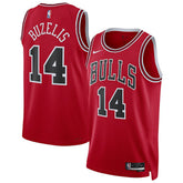 Matas Buzelis Chicago Bulls Unisex Swingman Player Jersey Icon Editi- Red - NBA