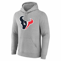 Houston Texans Big & Tall Team Authentic Custom Hoodie Gray | NFL