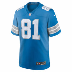 Calvin Johnson Detroit Lions Team Retired Game Jersey Blue | Nike for Sale