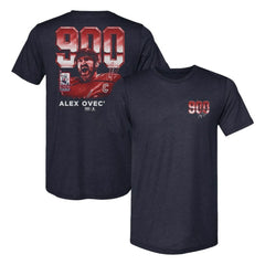 Alexander Ovechkin Washington Capitals 500 Level 900th Career Goal Tri-Blend T-Shirt - Navy - NHL