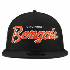 Cincinnati Bengals New Era Main Script 9FIFTY Snapback Hat Kelly Green | NFL