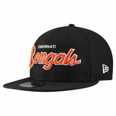 Cincinnati Bengals New Era Main Script 9FIFTY Snapback Hat Kelly Green | NFL