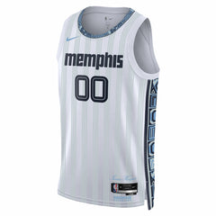 Memphis Grizzlies Unisex 2025/26 City Edition Swingman Custom Jersey White - NBA