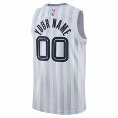 Memphis Grizzlies Unisex 2025/26 City Edition Swingman Custom Jersey White - NBA