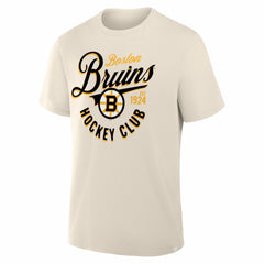 Boston Bruins Legacy T-Shirt - Cream - NHL
