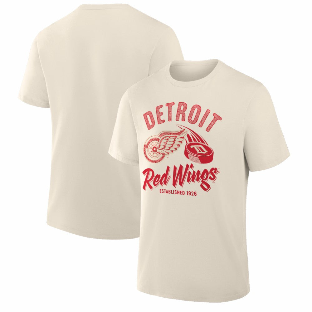 Detroit Red Wings Alternate Legacy T-Shirt - Cream - NHL