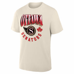 Ottawa Senators Alternate Legacy T-Shirt - Cream - NHL