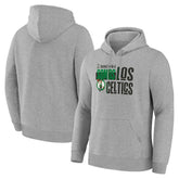 Boston Celtics Noches Training Hoodie Gray - NBA