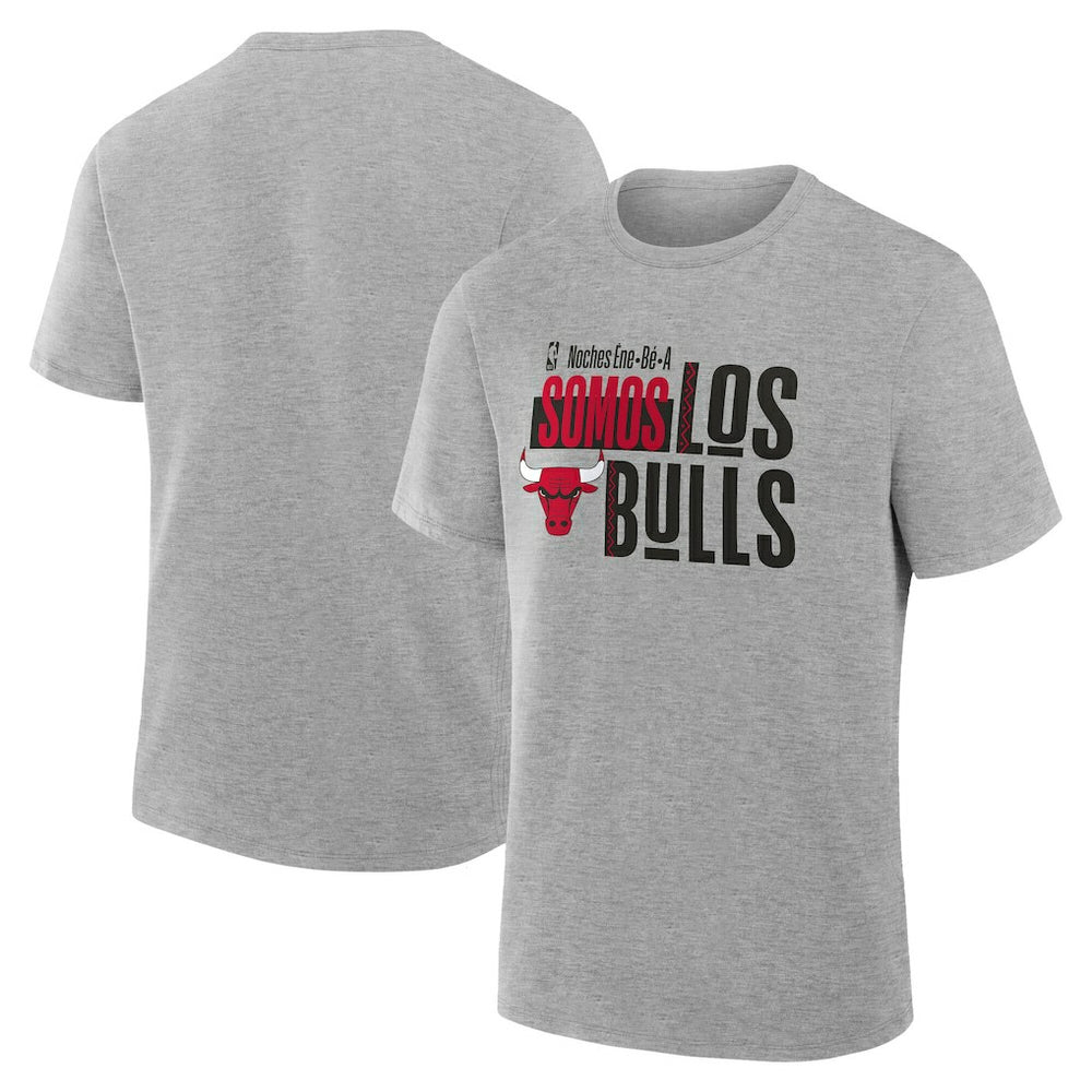 Chicago Bulls Noches Training T-Shirt Gray - NBA