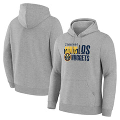 Denver Nuggets Noches Training Hoodie Gray - NBA