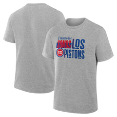 Detroit Pistons Noches Training T-Shirt Gray - NBA