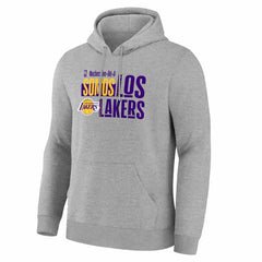 Los Angeles Lakers Noches Training Hoodie Gray - NBA