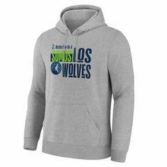 Minnesota Timberwolves Noches Training Hoodie Gray - NBA